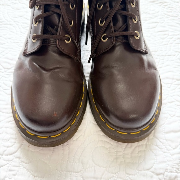 Dr. Martens 1460 Pascal in Chocolate Brown Size 8.5 US - Picture 3 of 10